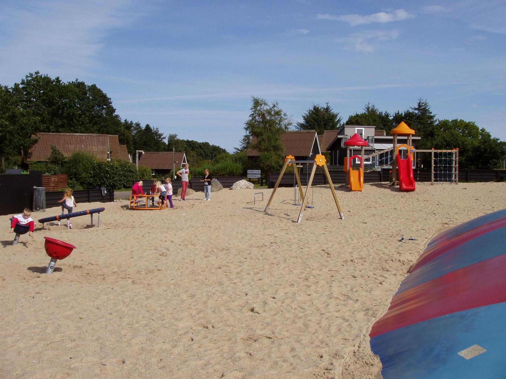 Svalereden Strand Camping Cottages Sæby Exterior photo